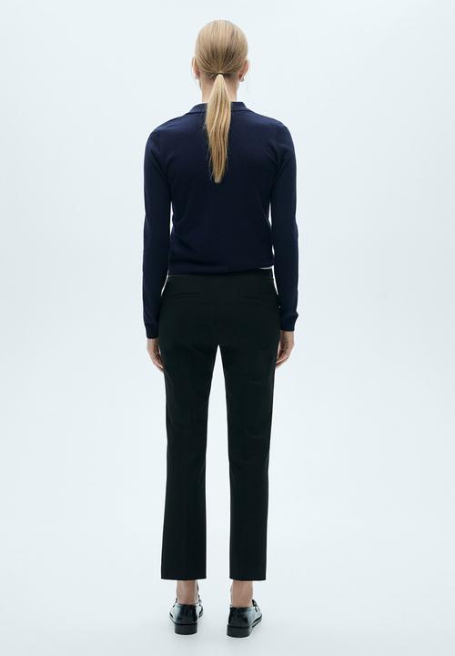 MANGO - Trousers Emily - Black