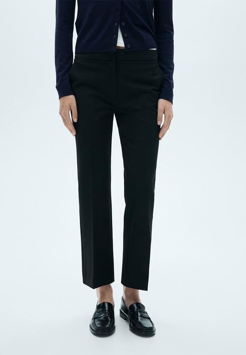 MANGO - Trousers Emily - Black