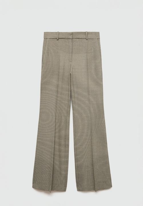 MANGO - Trousers Liam - Beige/Khaki