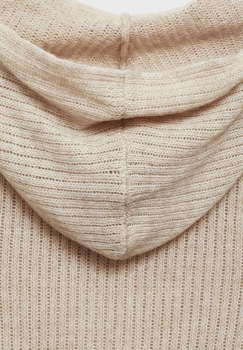 MANGO - Sweater Belso - Light Pastel Brown