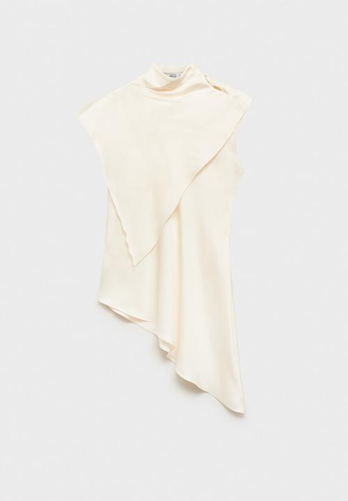 MANGO - Blouse Bear - Natural