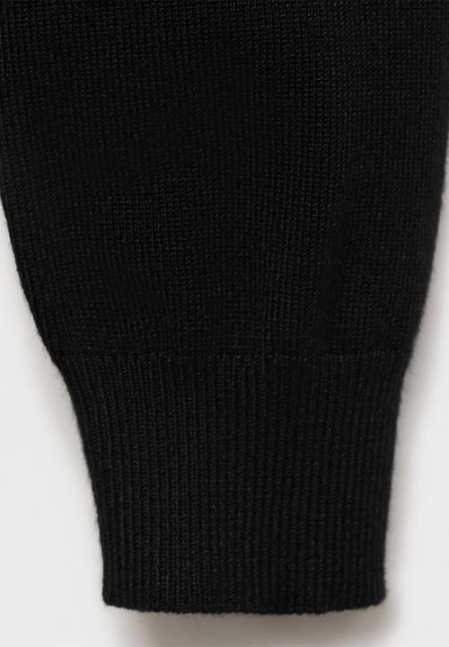 MANGO - Plus Cardigan Pesto - Black