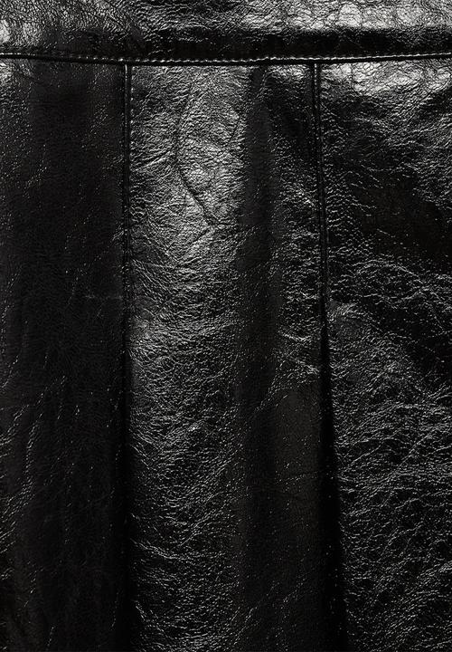 MANGO - Skirt College -  Black