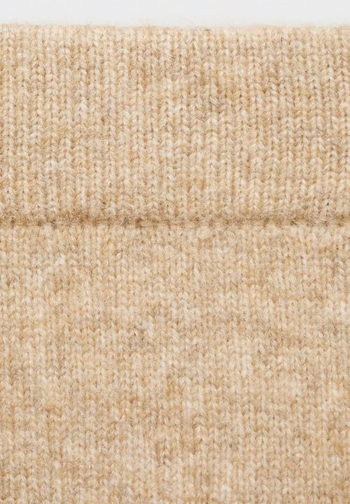 MANGO - Skirt Stella - Medium Brown