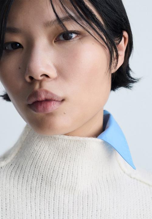 MANGO - Sweater Merce - Light Beige