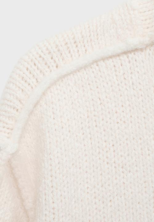 MANGO - Sweater Merce - Light Beige