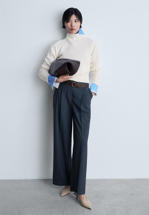 MANGO - Sweater Merce - Light Beige