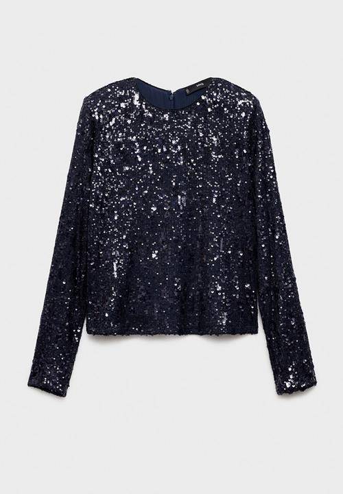 MANGO - T-Shirt Xlenjui - Navy