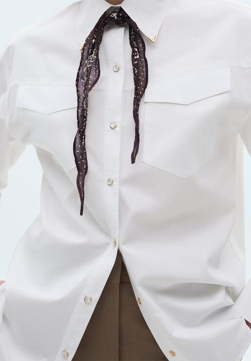 MANGO - Shirt Californ - Natural