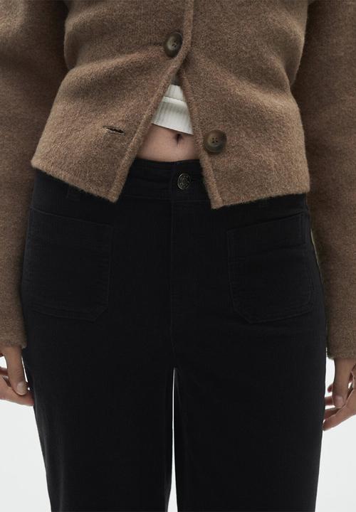MANGO - Jeans Catherip -  Black