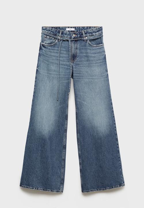 MANGO - Jeans Olivia - Open Blue