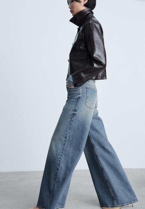 MANGO - Jeans Olivia - Open Blue