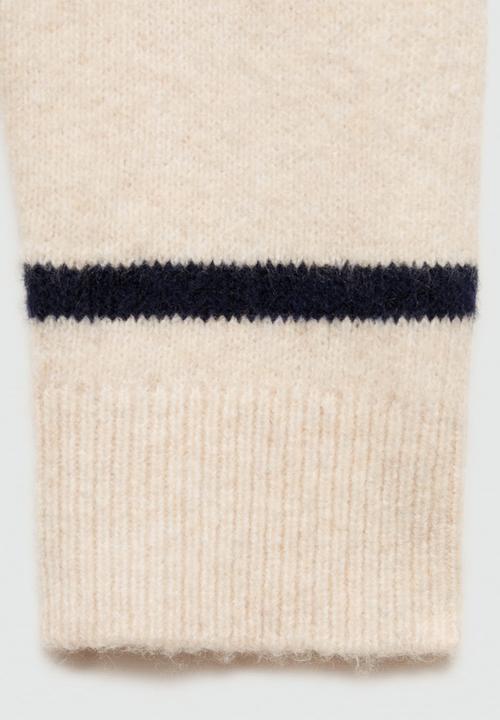 MANGO - Plus Sweater Marina - Light/Pastel Brown
