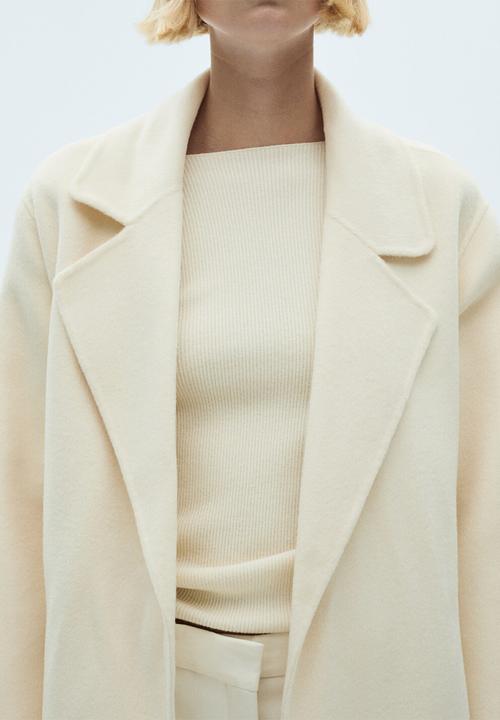MANGO - Sweater Yate - Light Beige
