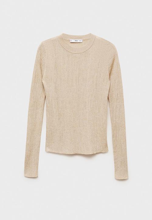 MANGO - Sweater Tung - Gold