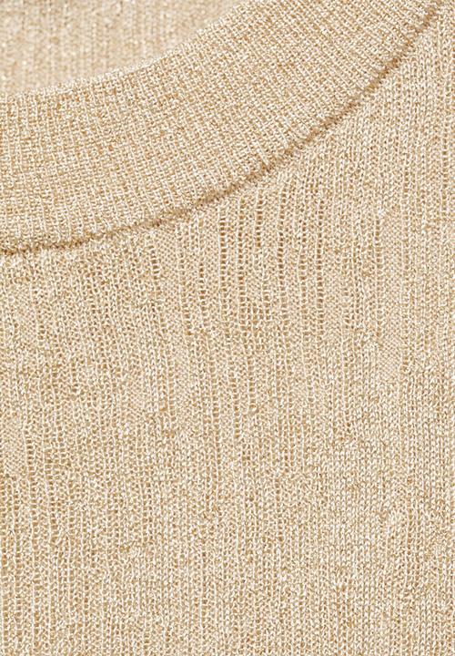 MANGO - Sweater Tung - Gold