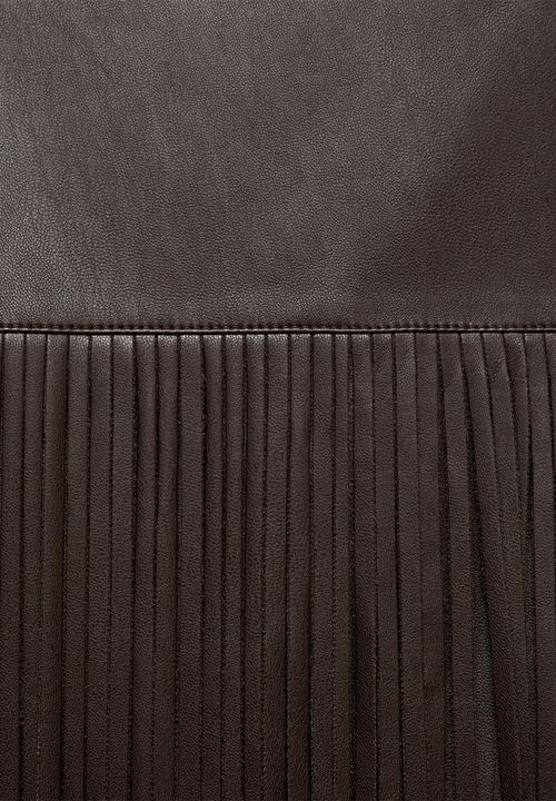MANGO - Skirt Lea - Brown