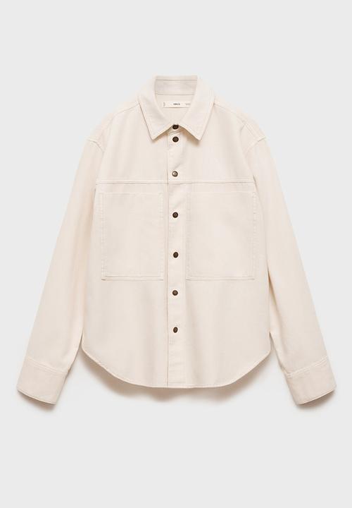 MANGO - Shirt Rock - Light Beige