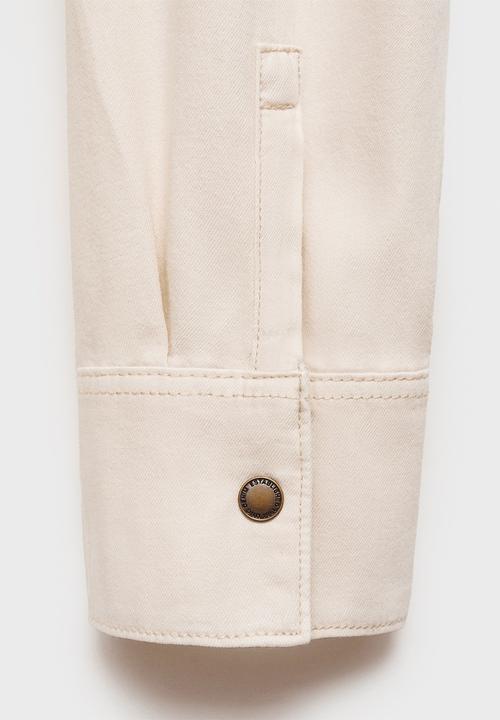 MANGO - Shirt Rock - Light Beige