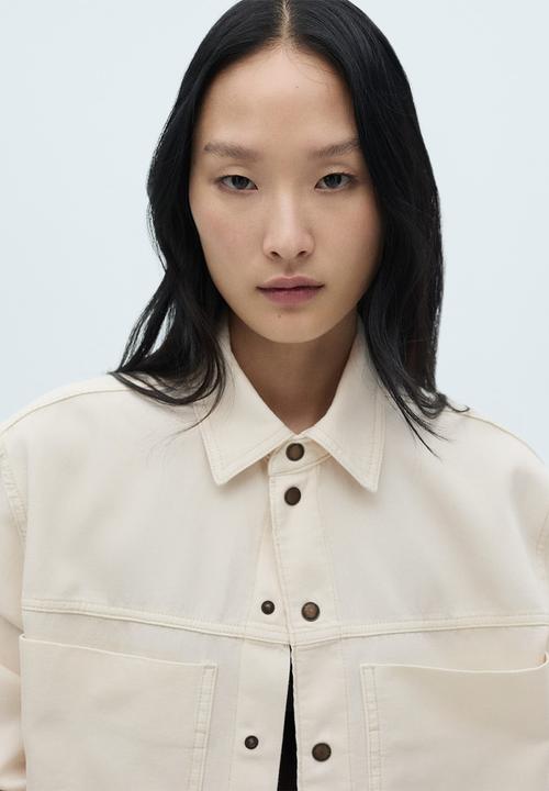 MANGO - Shirt Rock - Light Beige