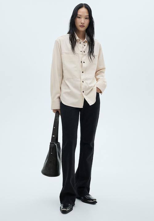 MANGO - Shirt Rock - Light Beige