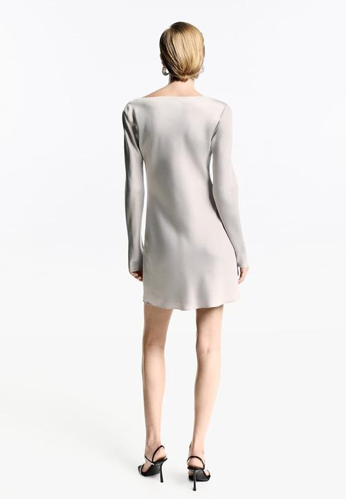 MANGO - Dress Galy - Silver