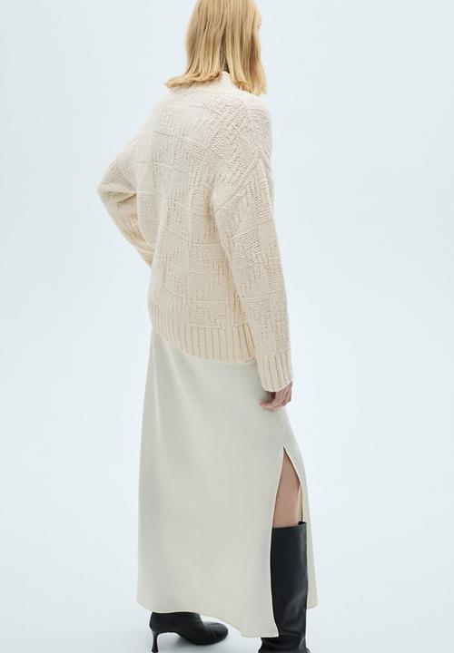 MANGO - Sweater Aleyna - Light Beige