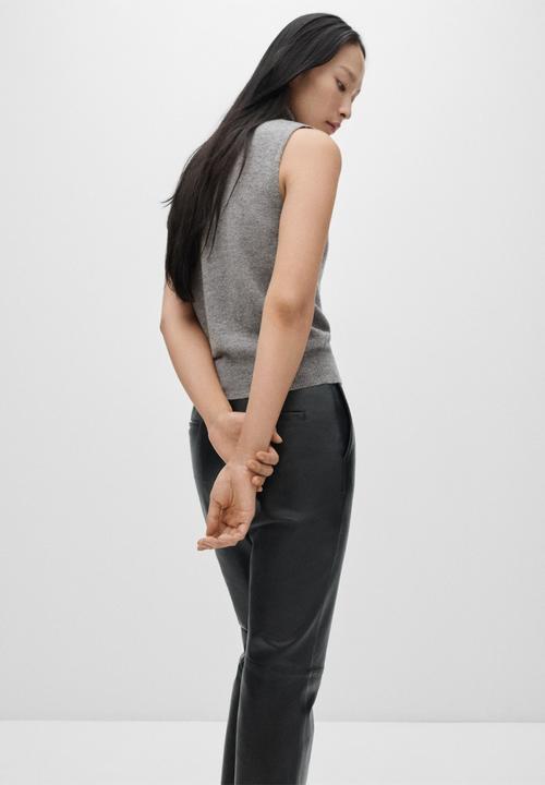 MANGO - Top Manuel - Medium Grey