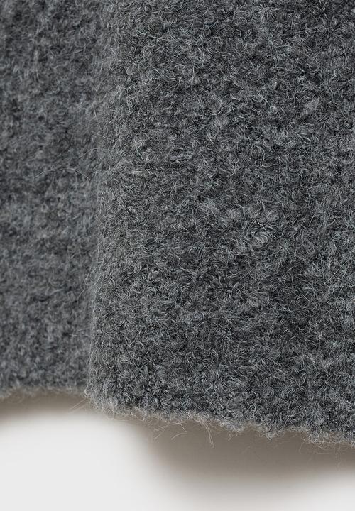 MANGO - Sweater pumi - charcoal