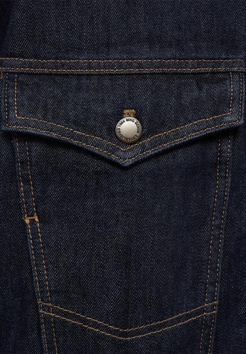 MANGO - Jacket Rita - Open Blue