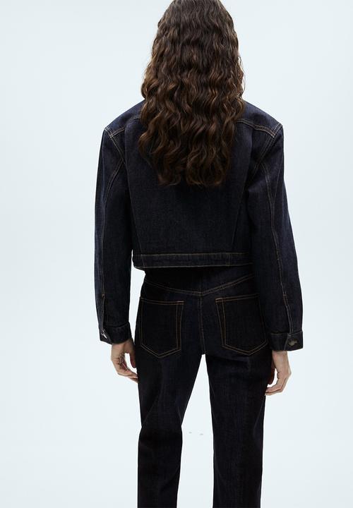 MANGO - Jacket Rita - Open Blue