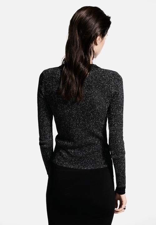 MANGO - Sweater Tung - Black