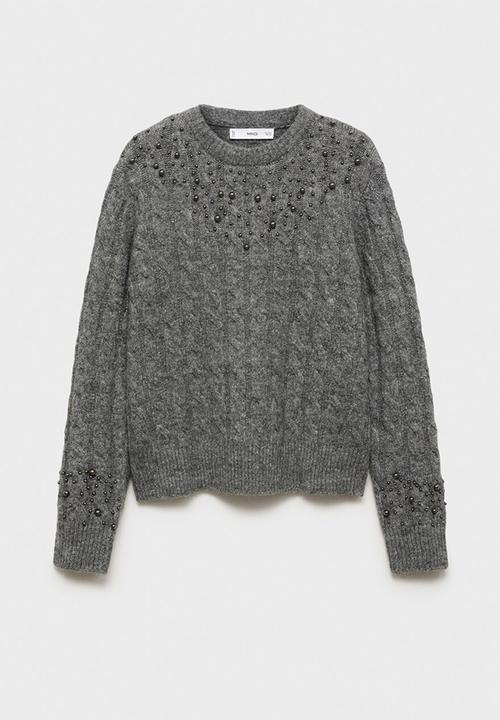 MANGO - Sweater Boule - Gray