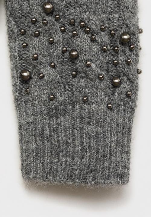 MANGO - Sweater Boule - Gray