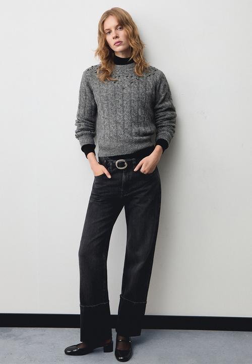 MANGO - Sweater Boule - Gray