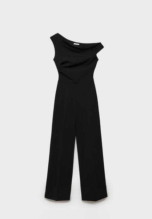 MANGO - Jumpsuit Yhey - Black