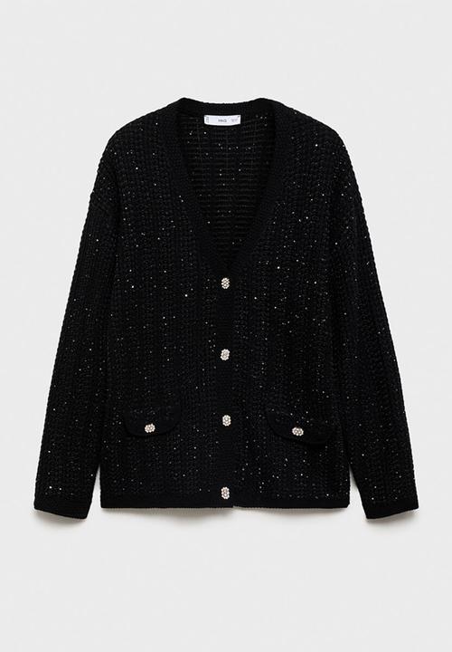 MANGO - Cardigan Concorde - Black