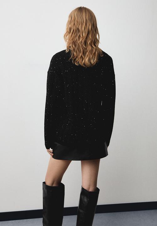 MANGO - Cardigan Concorde - Black