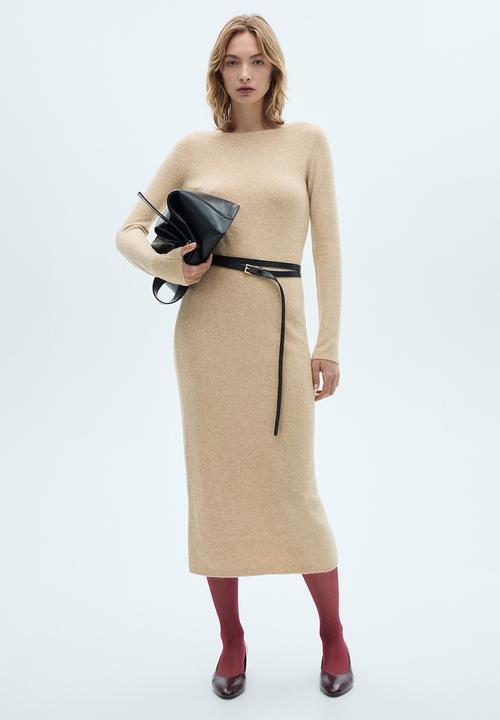 MANGO - Dress Seeds - Medium Brown