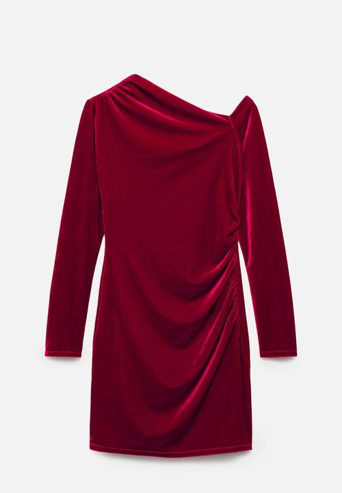 MANGO - Dress Xvirgo - Red