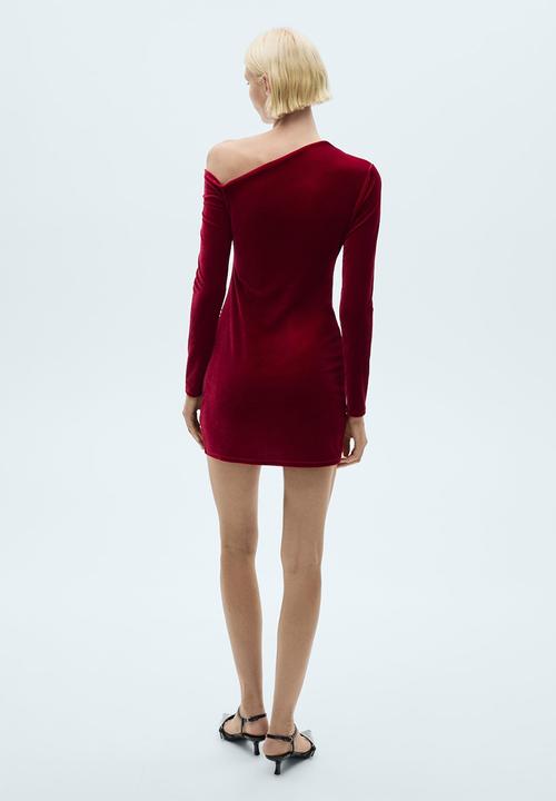 MANGO - Dress Xvirgo - Red