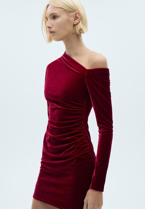 MANGO - Dress Xvirgo - Red