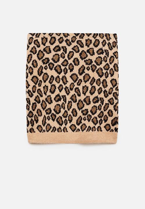 MANGO - Skirt Synn - Brown