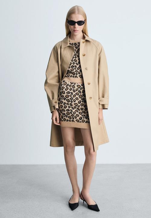 MANGO - Skirt Synn - Brown