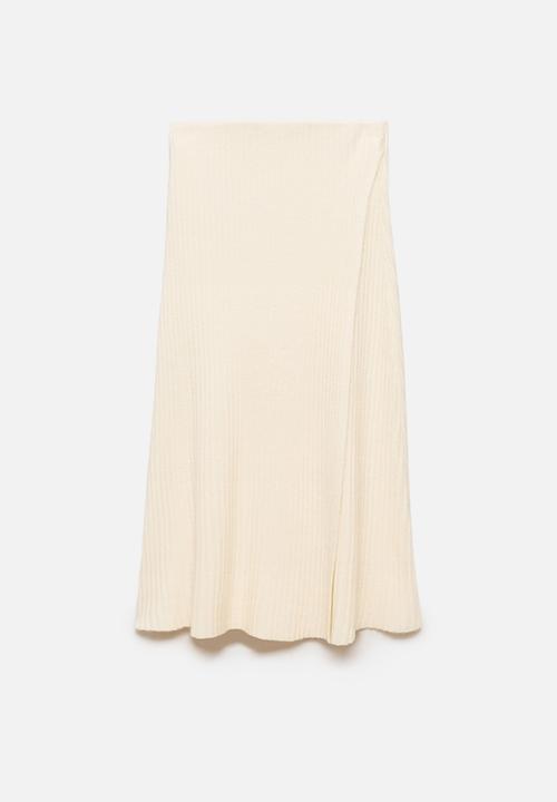 MANGO - Skirt Oleg - Light Beige