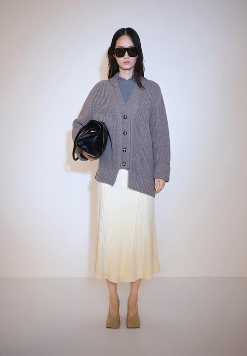 MANGO - Skirt Oleg - Light Beige