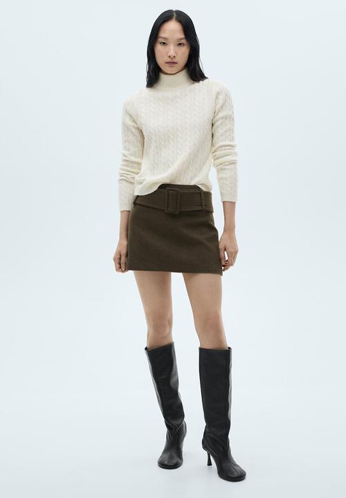 MANGO - Sweater Seedsper - Light Beige