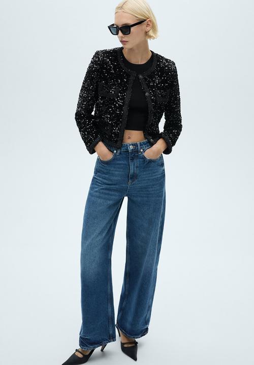 MANGO - Jacket Xturner2 - Black