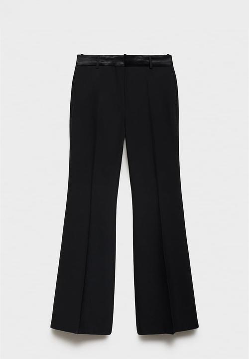 MANGO - Trousers Nuit - Black