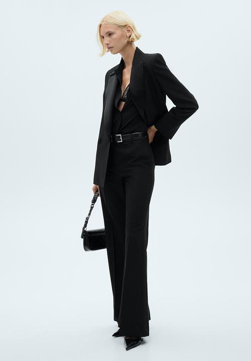 MANGO - Trousers Nuit - Black